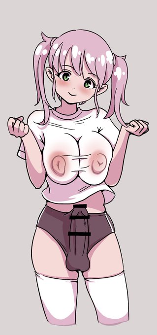 #いいツインテールの日 #futanari #ふたなり