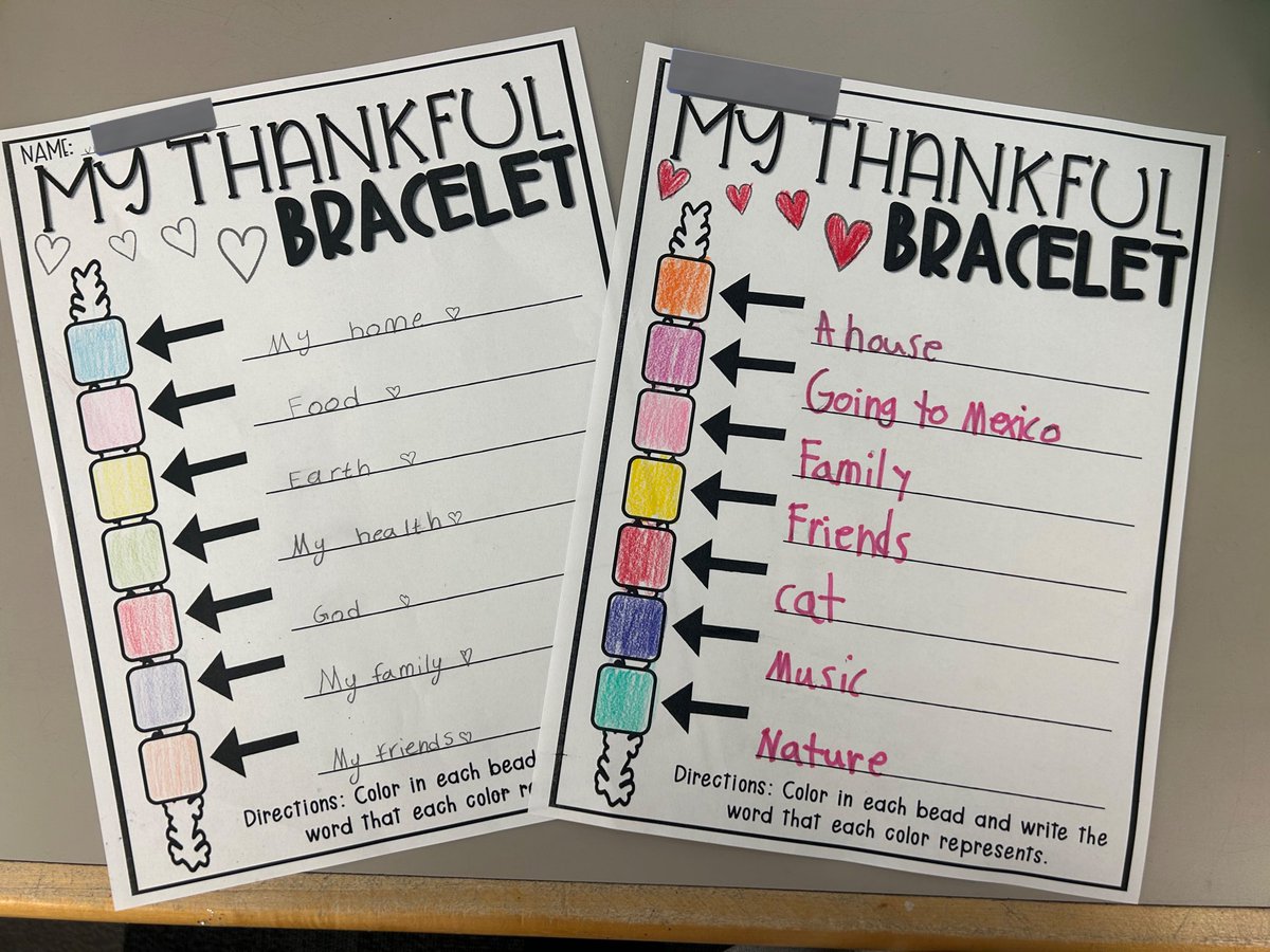 MissLoCascio's tweet photo. We have so much to be thankful for in room 140! Happy Thanksgiving! 🦃♥️ @rbmsROCKETS https://t.co/QoNfoz7Vo4