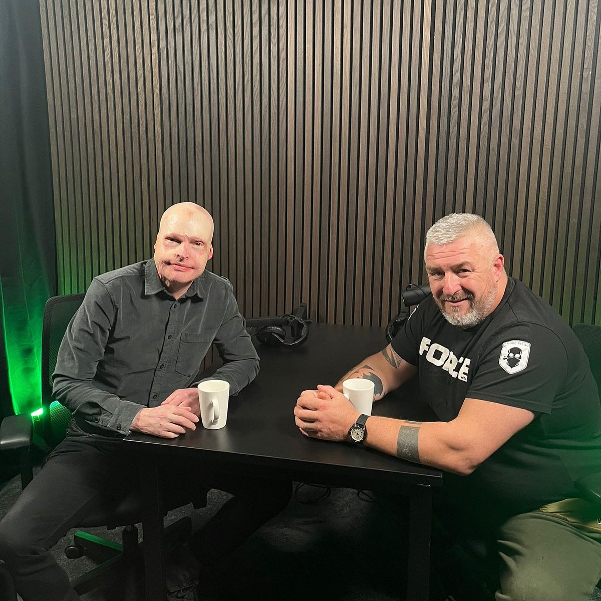 ForceMediaHQ's tweet photo. This is going to be an incredible episode! Thanks @iamjamiehull1 for joining us in the studio and taking on the interrogation π Stay tuned for the trailer, coming soon!
#forceradiohq #thedebriefpodcast #jamiehull #bigphilcampion #veteranpodcast #militarypodcast #sas #veteran https://t.co/6wSrN8Mvpr