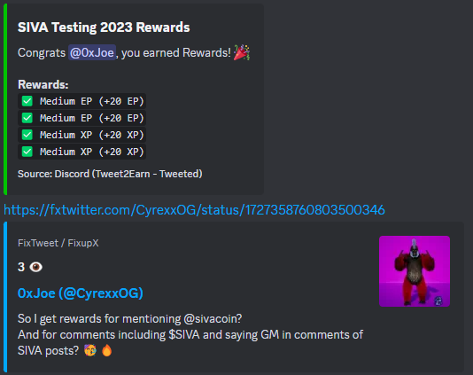 <a href="/CyrexxOG/">0xJoe</a> That's a positive 🫡😀