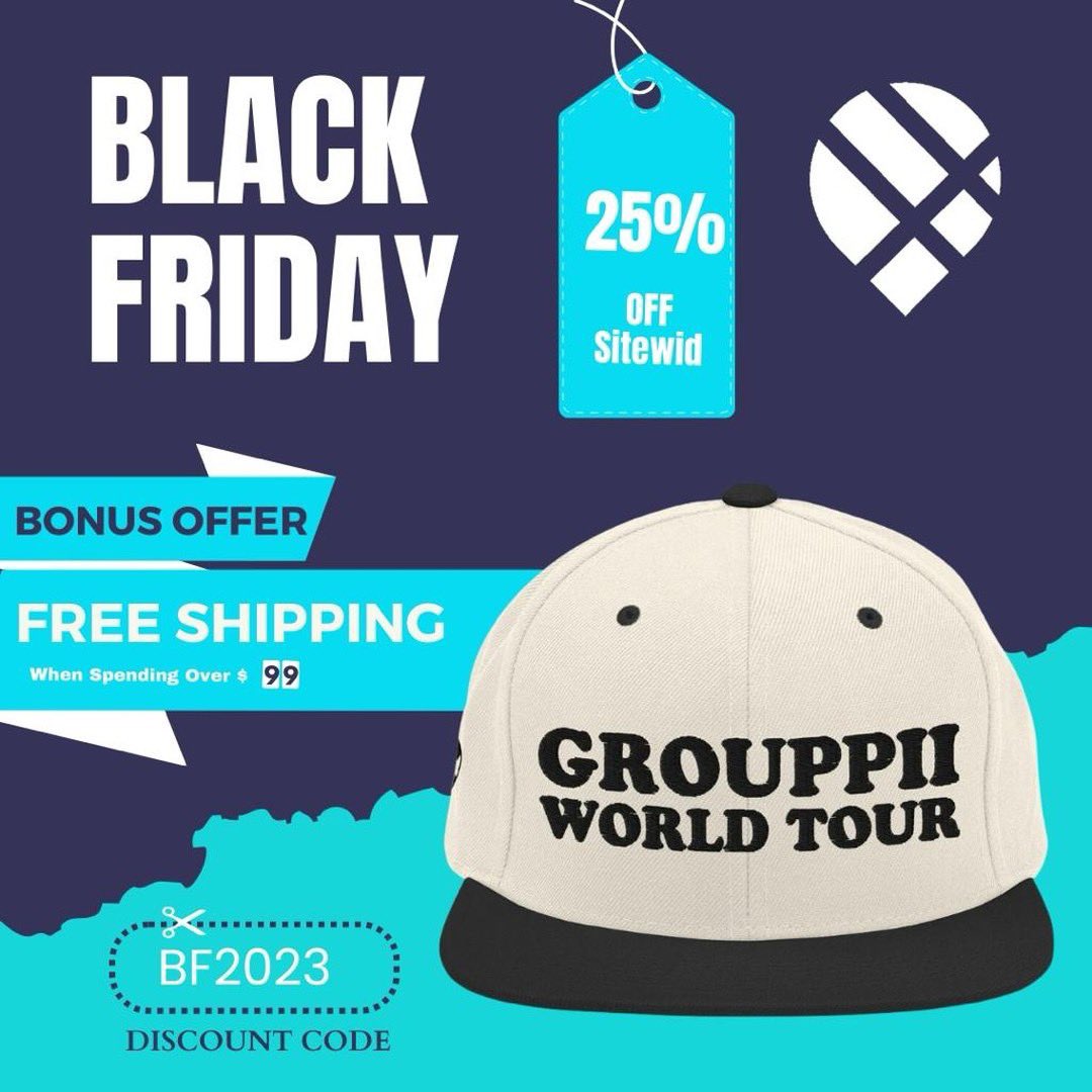 Black Friday Madness has arrived! Score big with exclusive discounts and special offers. Tag your shopping buddy and let the spree begin #BlackFridayFrenzy #ShopTogether #TreatYoSelf #Deals #BlackFriday #FollowTrain 
shop.grouppii.com
grouppii.com