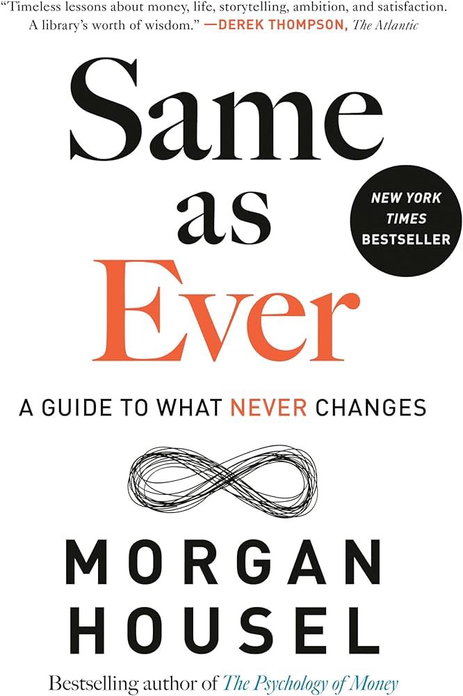 UnhingedGrumpus's tweet photo. “Every investment price, every market valuation, is just a number from today multiplied by a story about tomorrow.”

Truth. 

More in the image.

@morganhousel ‘s latest book Same as Ever, has great nuggets filled to the brim. Highly recommend to read. https://t.co/CizRVeS7A7