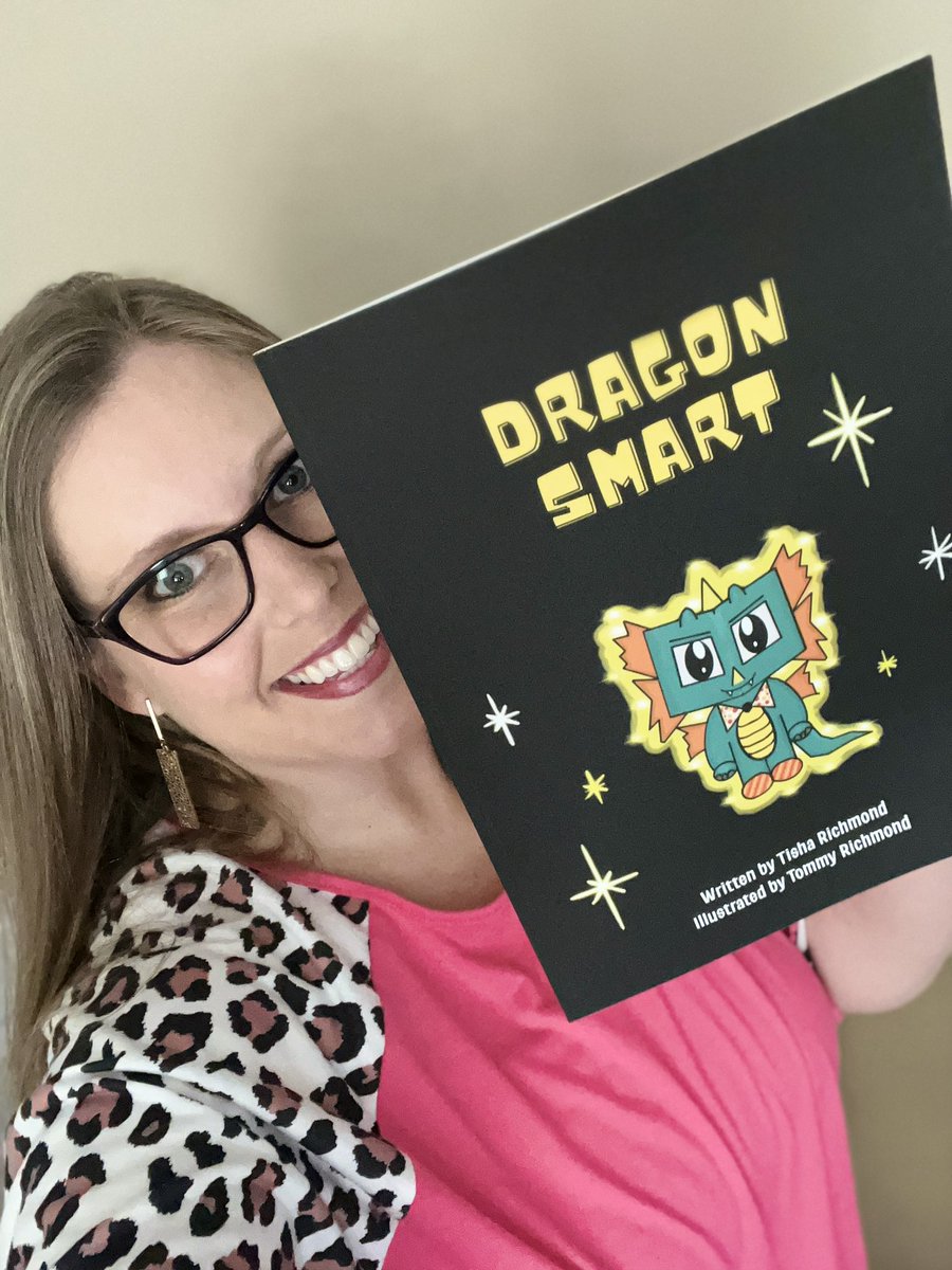 I am so excited to get my hands on #DragonSmart by @tishrich! The illustrations by her son, Tommy (who inspired the story), are absolutely precious & convey what so many of our Ss feel daily. Congrats on another incredible book, Tisha!
#DBCincBooks #MLMagical #EduEyeExam #satchat