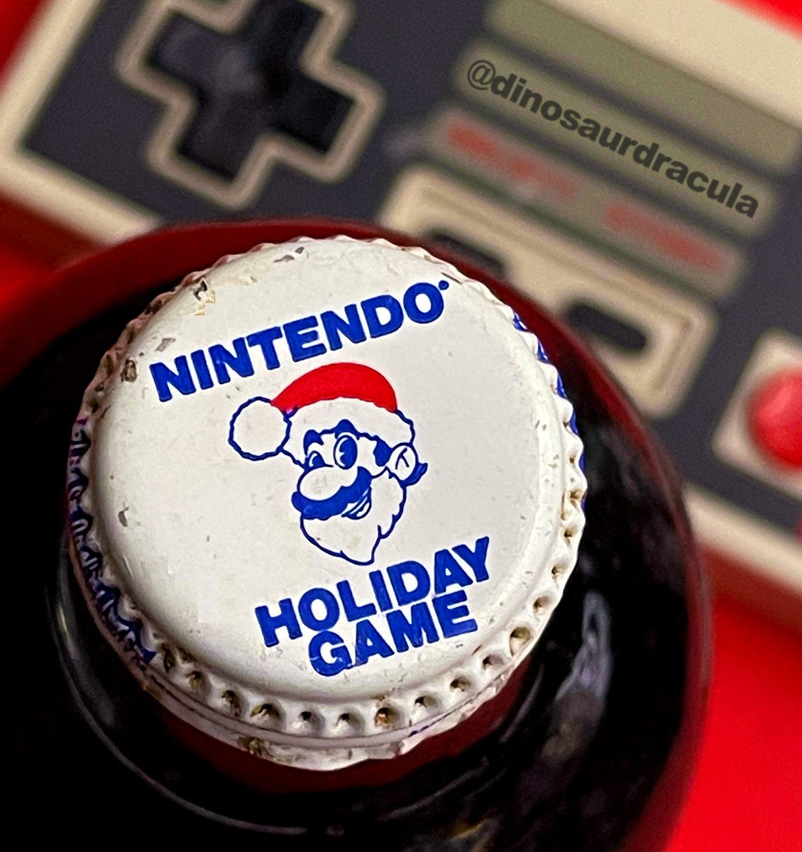 From Pepsi in 1989, it's the Nintendo Holiday Game! You had to check under the Mario-themed caps to see if you were a winner. (I wasn't.) Prizes ranged from Nintendo Action Sets to Game Boys.