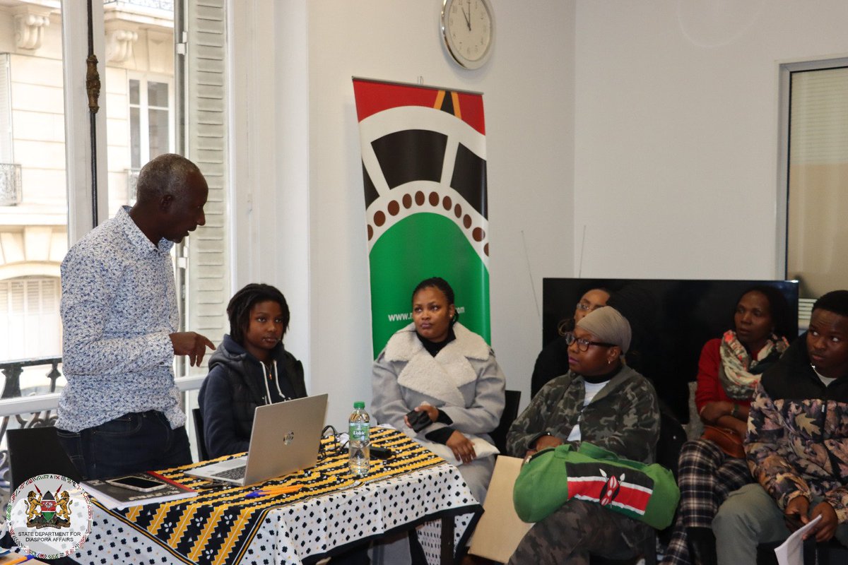 Diaspora_KE's tweet image. Paris, France

#MCS2 #MCSParis #MCSFrance #DiasporaFirst #Hudumamajuu #ConsularServices 8/