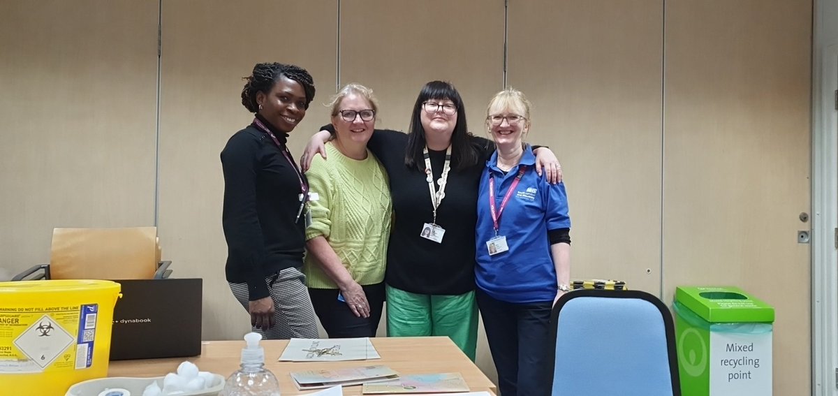 Lambeth Matrons, and our ex senior nurses colleagues are the heartbeats of our vaccination clinic, dedicating themselves to the well-being of our community. Their commitment shines bright, like stars in the Lambeth sky. 💙