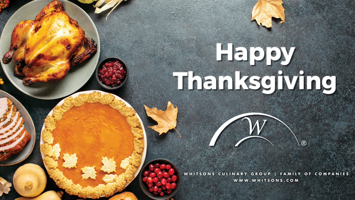 Whitsons wishes you a happy Thanksgiving. We are so grateful for the relationships we have grown throughout the year! 
 
Sending you all the best wishes for a very happy and healthy Thanksgiving!

youtu.be/wd1j2i6gJO4