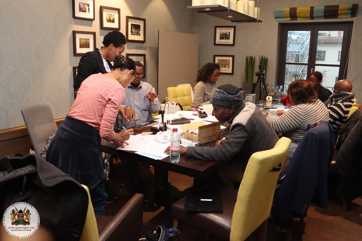 Diaspora_KE's tweet image. Munich, Germany

#MCS2 #MCSMunich #MCSGermany #DiasporaFirst #Hudumamajuu #ConsularServices 7/