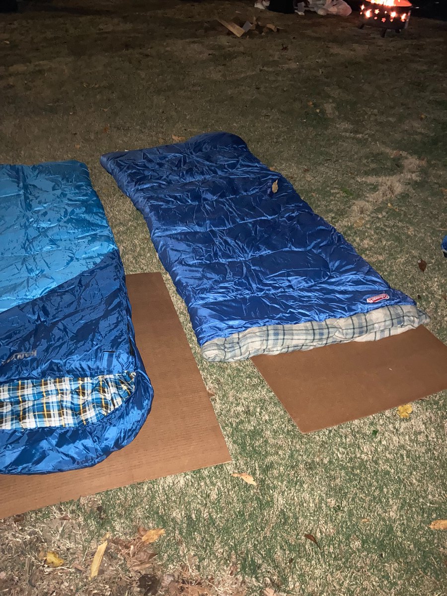 Members of our team joined @CovenantHouseGeorgia for their annual sleep out. This event brings awareness to youth who are facing homelessness and who have experienced human trafficking. Along with others in the Atlanta skyline, GP Center was lit blue in support of their mission.