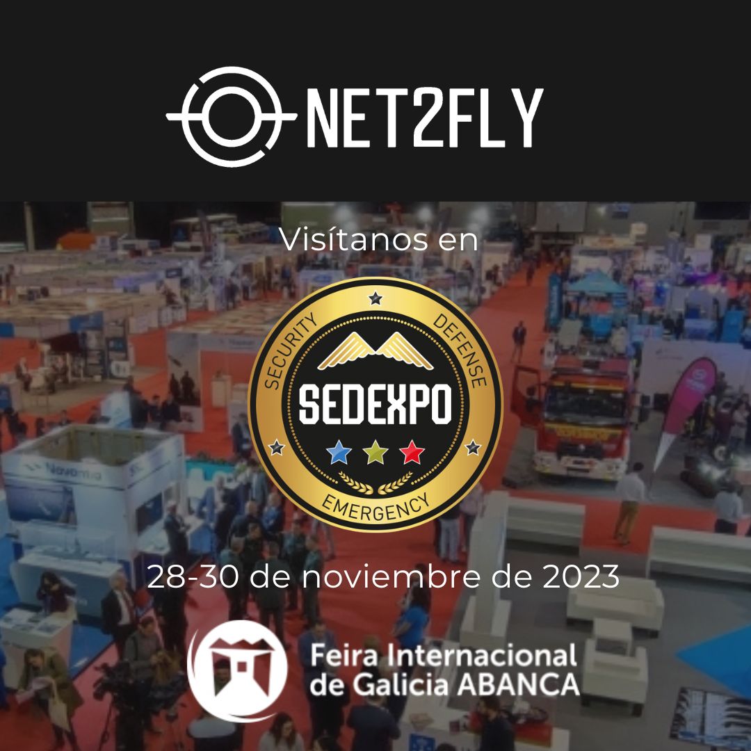 ¡Menos de una semana para la <a href="/feriaSEDEXPO/">SEDEXPO</a>! 🤩
Un gran punto de encuentro de los sectores de #Seguridad, #Defensa y #Emergencias 
👉¡Visítanos en el stand de #Net2fly!
🚁Presentaremos grandes novedades para los #UAS📲#sedexpo23 #dronesolutions #drones