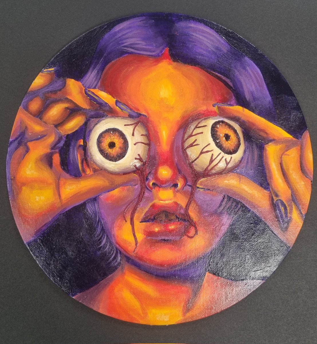 castlefordart's tweet photo. A selection of some of the stunning world created by our last year's year 11 pupils. @CastlefordAcad https://t.co/QuChQxOY7d