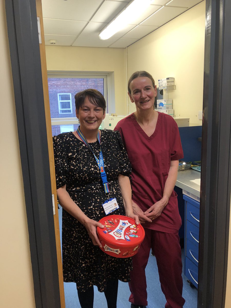 Called in to Lever Chambers with Sam Morrison and met Alison one of our Dental nurses. listening to all the fantastic work they do to support our patients and families was such a privilege! Thank you to all all our dental nurses today❤️!