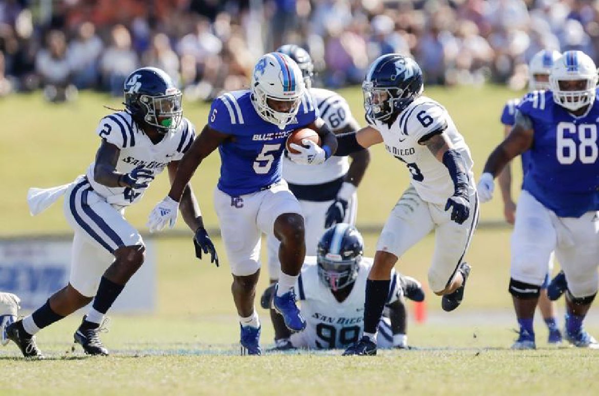 Marlon Leslie ✌🏾💫 (@theofficialmj_1) on Twitter photo #AGTG After a great conversation with <a href="/CoachWilson_22/">Leroy K. Wilson</a> I am blessed to have received a D1 offer from @BlueHoseFtball !!!!!! #AGTG After a great conversation with <a href="/CoachWilson_22/">Leroy K. Wilson</a> I am blessed to have received a D1 offer from @BlueHoseFtball !!!!!!