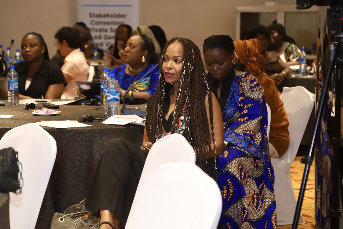 unwomenNG's tweet photo. @UNWomenNG &amp; @UNWomenAfrica hosted a high-level dialogue urging the private sector to increase investment in #WomenEmpowerment. With support from @WinWithWISCAR, this side-event during the #16DaysOfActivism aims to garner more support to prevent &amp; #EndViolenceAgainstWomenandGirls https://t.co/itbwMbVS4O