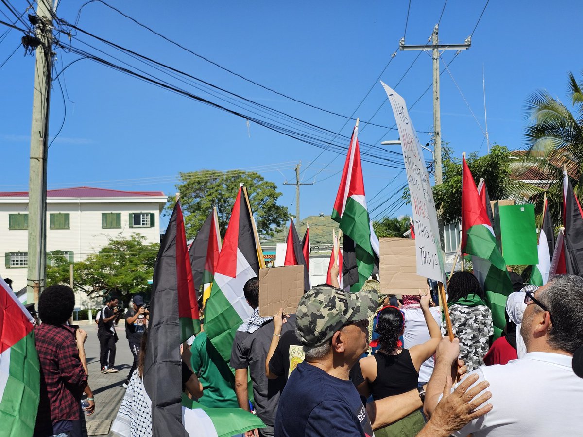 kevinjohnchen's tweet photo. #Belize stands with #Palestine 🇧🇿🇵🇸🫡 https://t.co/yI8CZpmov2