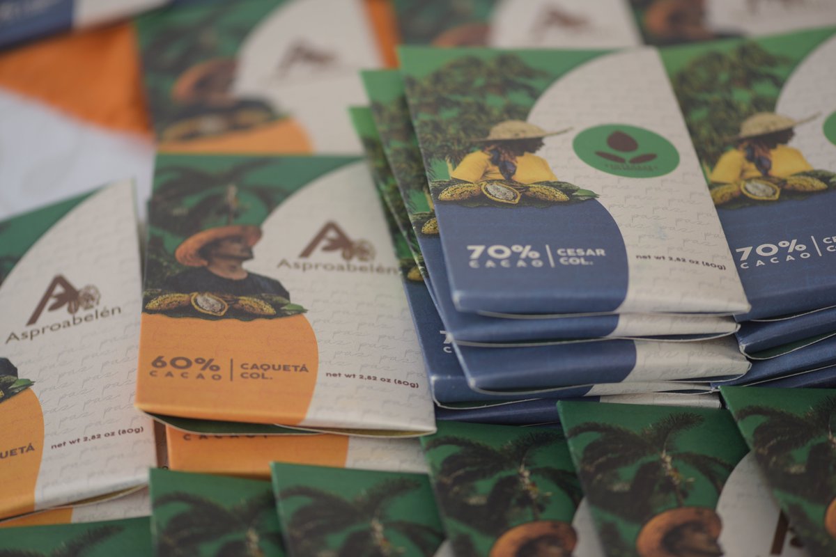 BiovIntCIAT_esp's tweet photo. 🇨🇴 ¡Hoy celebramos el cierre del Proyecto #SLUS para cacao y ganadería en #Caquetá!
Algunos resultados:
🌳Impulsamos el desarrollo rural, la #paz, y combatimos la #deforestación y el #CambioClimático.
💼 Incremento de la productividad agrícola, ingresos y empleo. https://t.co/qESBpsX4aI