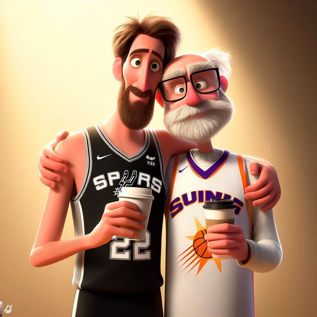CatchNShootFr's tweet photo. @TrashTalk_fr &amp; @ABallNeverLies 

Ça sent le Buddy Movie à base de caféine cette histoire ! https://t.co/iq88xQn3zr