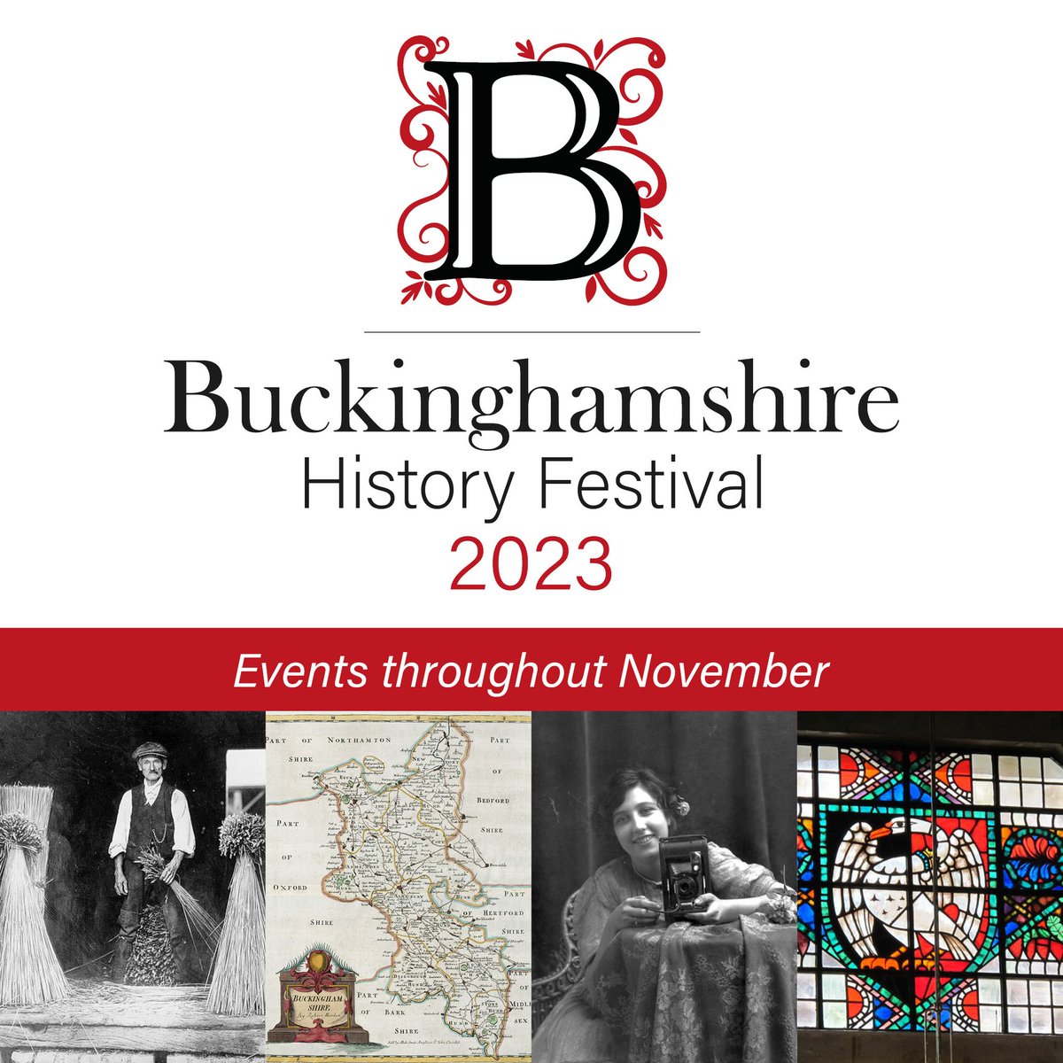 That's a wrap on Buckinghamshire History Festival, 2023! If you've come along to one of our events but not filled out an evaluation form, we'd still love to hear your thoughts! Evaluation forms can be completed at the link below. forms.gle/2yi5rh7WsNrPCJ…