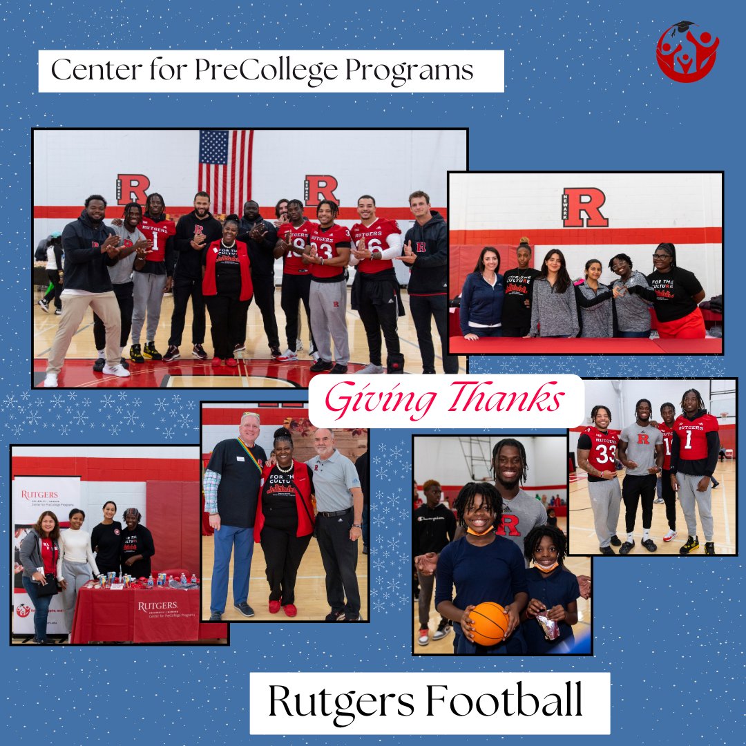 Cntr4PreCollege's tweet photo. Here are some moments we captured of the unforgettable day spent by the Center for College Programs with Rutgers Football Athletes and elementary and middle school students during the Chop4Change coat giveaway. 📷🏈🧥
#Chop4Change #CPP #RU
@RutgersU @Rutgers_Newark  @RFootball https://t.co/vnKLocGkB0