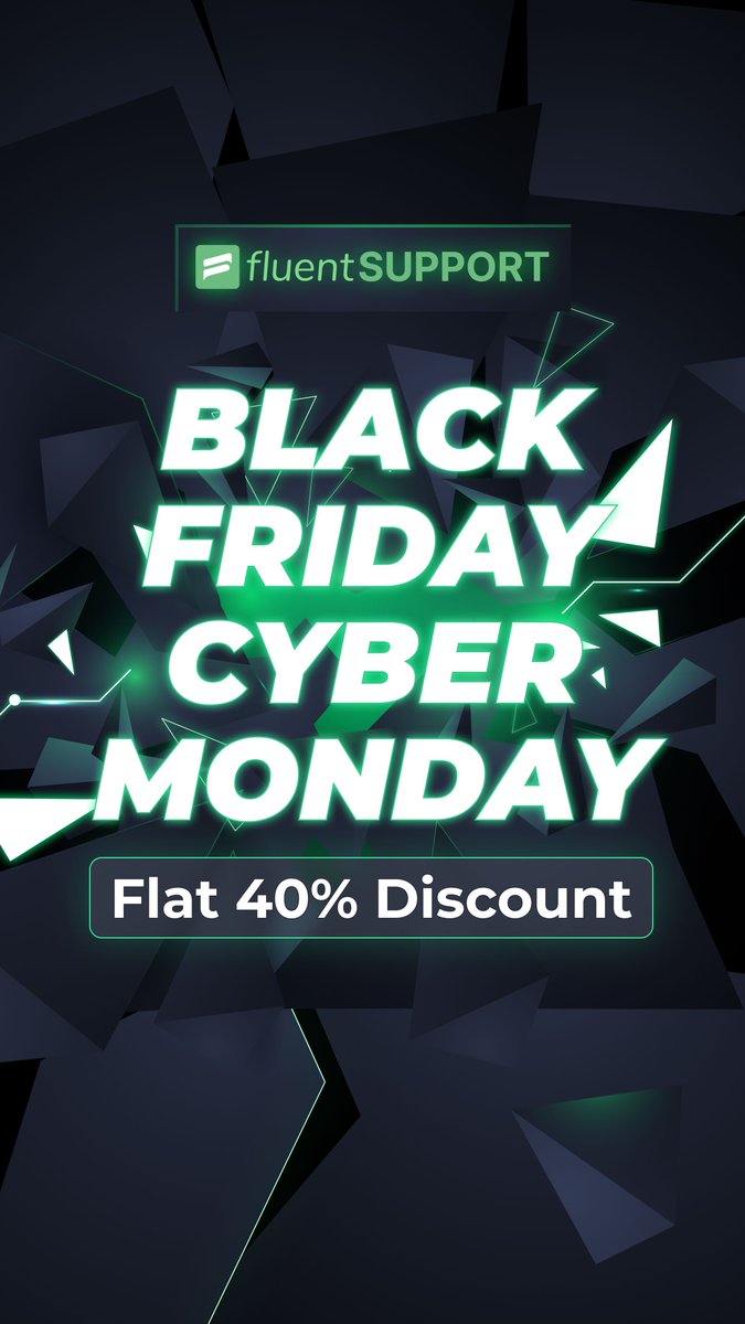 FluentSupportWP's tweet image. Unleash the power of support magic with Fluent Support&apos;s BFCM deal! 🌟✨ 

Enjoy 40% off and elevate your WordPress support game. #FluentSupport #BFCMDeal 

Link in BIO 👆
