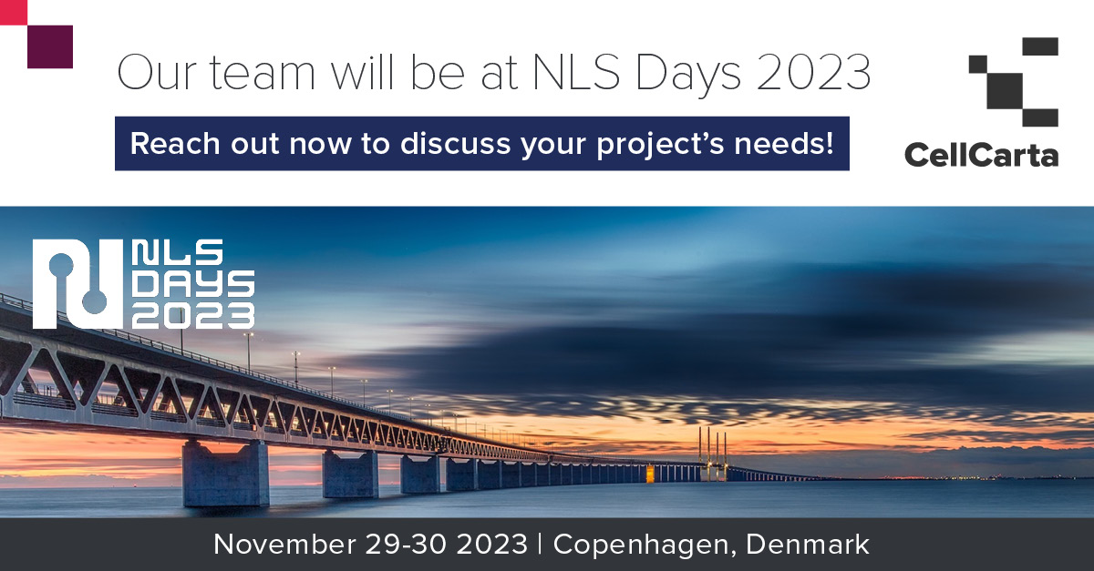 Attending Nordic Life Science Days in Copenhagen next week? Contact us to learn how our biomarker platforms and services can propel the development of your therapies. 

Contact us now ➡️ : bit.ly/3OJ7Ood

#NLSdays #precisionmedicine