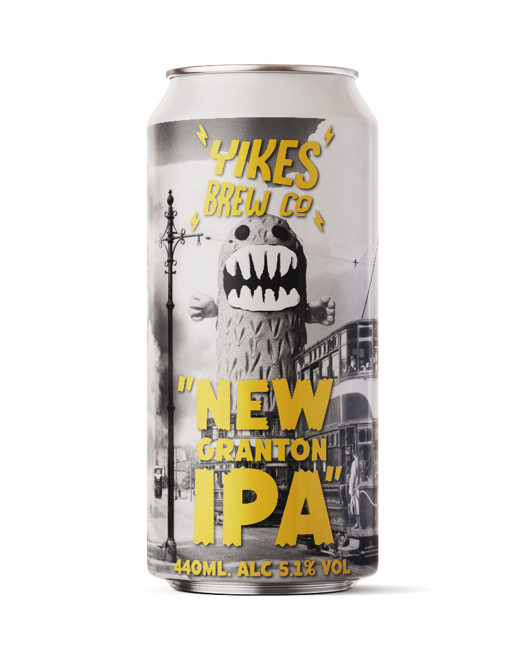 yikesbrewco's tweet photo. Last week, we released a New England IPA, which is part of a series of Granton IPAs where each new IPA evolves the recipe from the last one.

The plan with the third IPA (New Granton IPA) was to follow the style guidelines for a New England IPA, because we didn’t do that before. https://t.co/hTJlXXofdk
