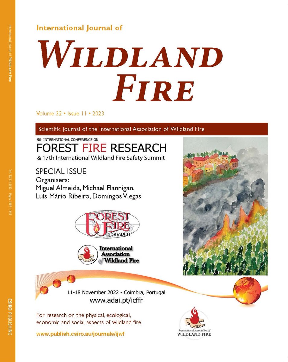 Part 4 of the IX International Conference on Forest Fire Research and 17th International Wildland Fire Safety Summit Special Issue is online.  Enjoy!
publish.csiro.au/wf