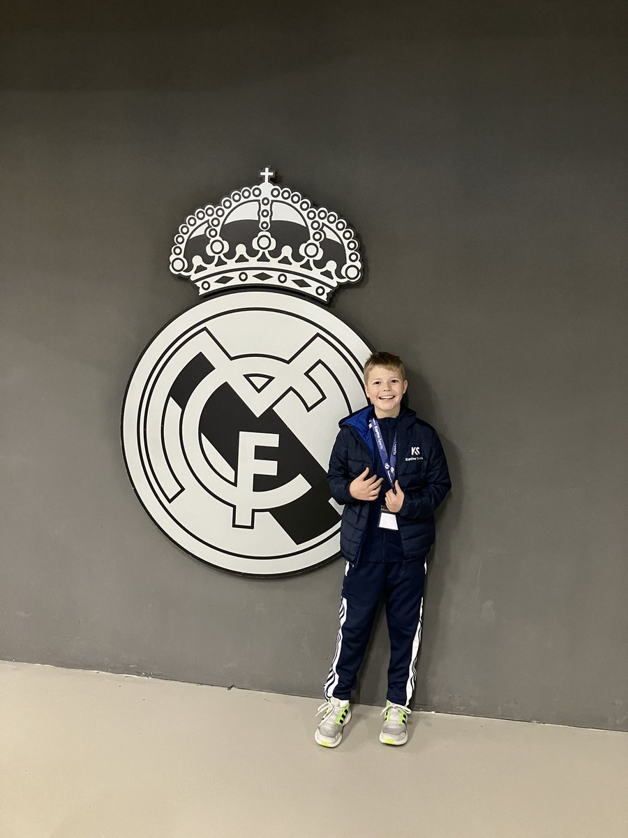 Big shout out to one of our amazing students, Jett, who is currently training with <a href="/realmadrid/">Real Madrid C.F.</a> for a week. He is amazing kid and we know he will do great in Spain. Great work Jett! #hardworkpaysoffs #soccerschool #spanishlearning