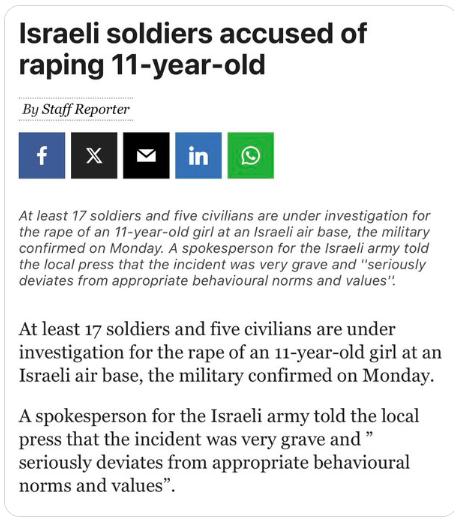 Stop_V_A_W's tweet photo. @WKazingmei Forces of Israel, with their advanced technology and weapons, demonstrate how ruthless and inhumane they can be by killing innocent and vulnerable women and children. Israeli forces only have the capability to inflict torture on defenseless women and children. #IsraeliTerrorists https://t.co/rWv5oySrYG