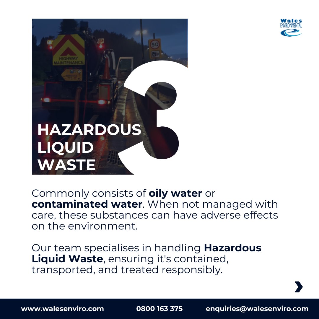 WalesEnviro's tweet image. At Wales Environmental, we're pros at tackling different liquid waste types with care and precision. Whether it's Septic Tank Waste, Grease Trap Waste, or Hazardous Liquid Waste, our dedicated team is here to handle the mess.

#WasteSolutions #Septictankwaste #Greasetrapwaste