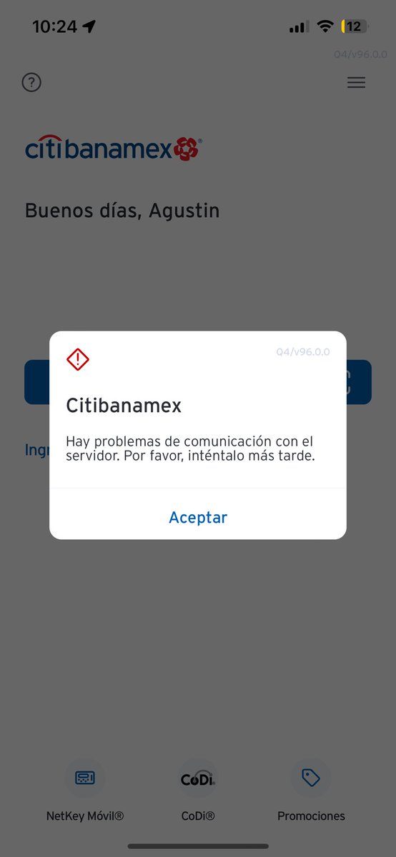 MARIONI14's tweet photo. @Citibanamex @ContactoCitibmx  por qué no sirve su app desde ayer no me deja entrar cuánto tiempo más debo esperar ??????? https://t.co/6tetyjNV5p