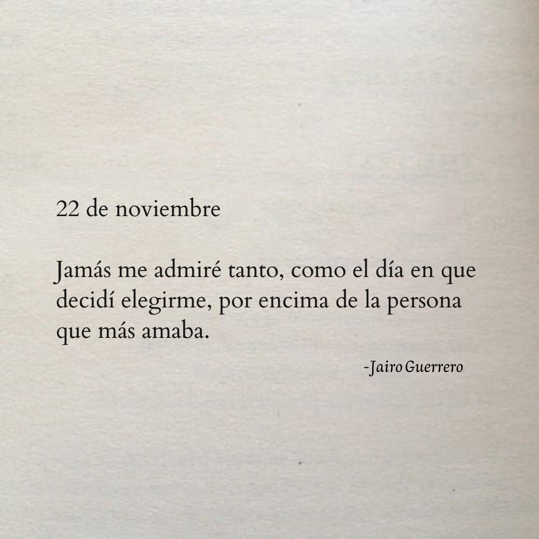 22 de noviembre. ✍🏼