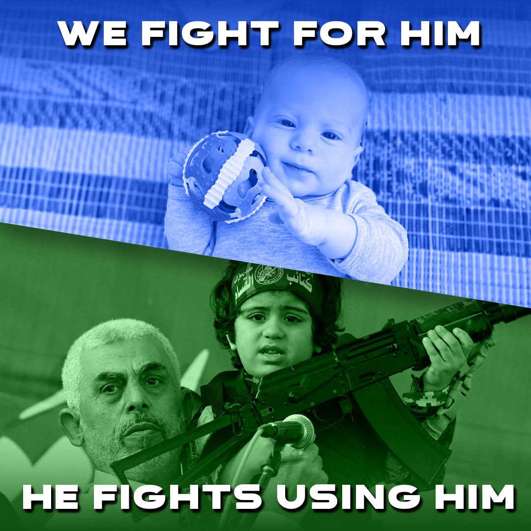 EllaTravelsLove's tweet photo. We fight to save our kids, 
Hamas uses their kids as human shields.

This Jihadist terrorist organization is the sole cause of suffering both in Israel and in Gaza. Hamas should be annihilated for the safety of Palestinians &amp; Israeli children alike.

#Hamasisisis
#ceasefire https://t.co/MNT138Higj