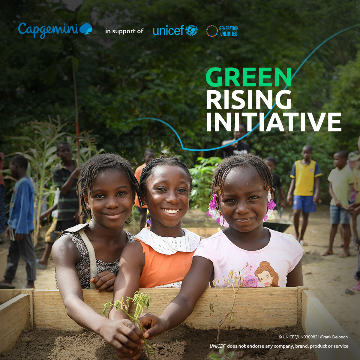 Capgemini will be working alongside UNICEF and Generation Unlimited as one of the first partners of the #GreenRising initiative, to mobilize 10 million young people by 2025 in acquiring future-ready green skills. 
Learn more: bit.ly/40Nw2mY