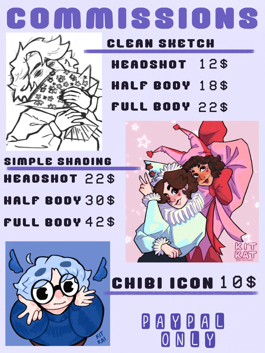 HI IM OPENING COMMISSIONS!!
I'll also leave my kofi below if you ever want to support me in another way :D