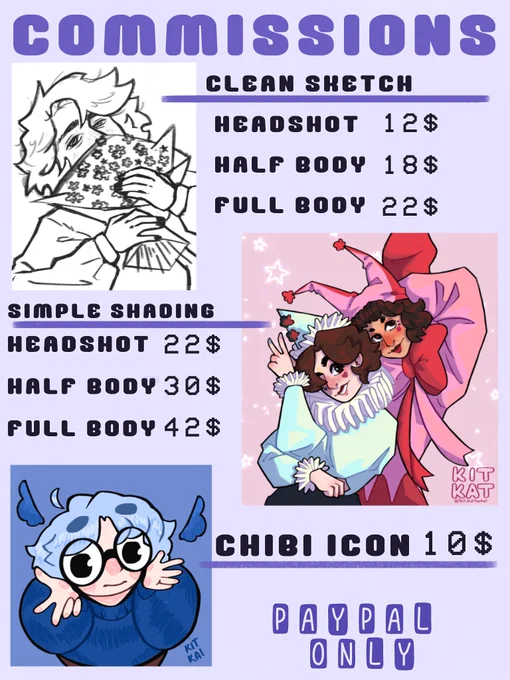 HI IM OPENING COMMISSIONS!!

I'll also leave my kofi below if you ever want to support me in another way :D 