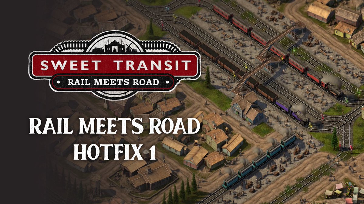 SweetTransit_'s tweet photo. Please stand behind the yellow line! ✋ 

Hotfix 1 arrives at the live platform.

💠 Fixed crash when loading old saves
💠 Fixed upgrading courier UI not being updated.
💠 Fixed crashes that occurred when loading saves within tutorials with specific prompts.

☝️ U4 New saves = W https://t.co/SoQSrH6aF9