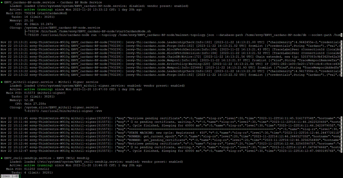 ENVY Stake Pool - Cardano | Iagon | Blockfrost tweet media