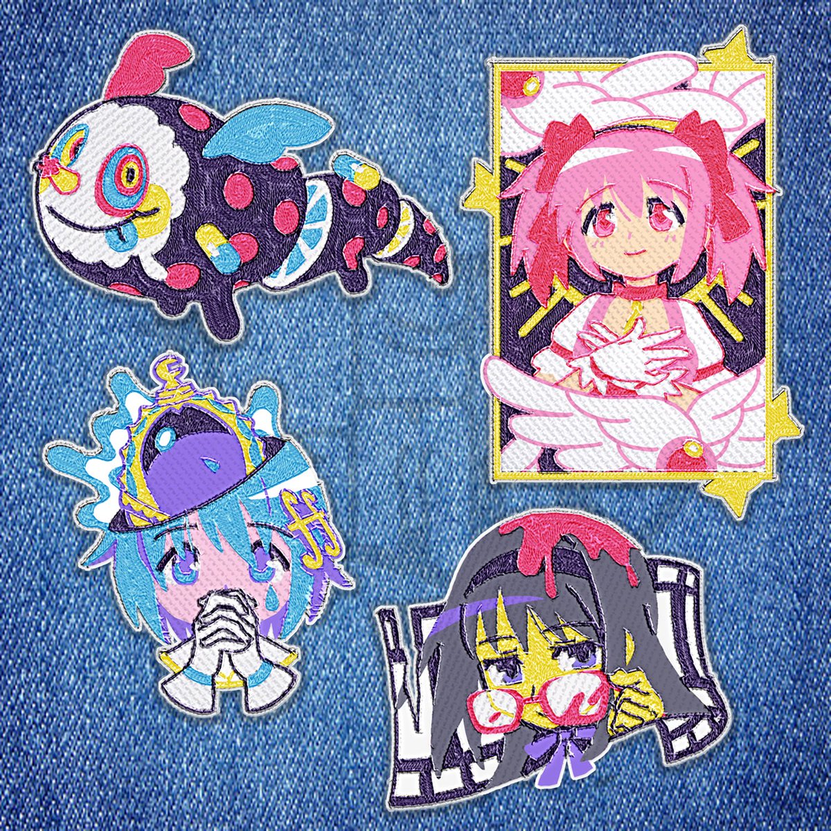暁美ほむら ,鹿目まどか ,美樹さやか 「Last day to 0rder those !Thank you for t」|germi💤 (preorders closed)のイラスト