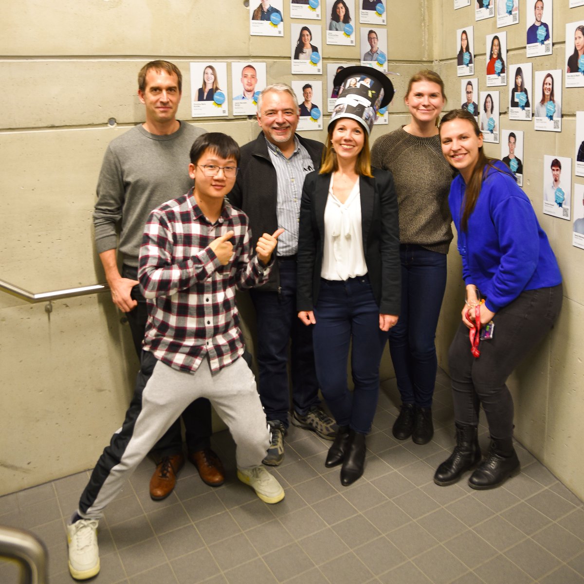CeMM_News's tweet photo. Congratulations to Christina SchΓΌller from former CeMM Adjunct PI Robert Kralovicsβ group (@MedUni_Wien), who successfully defended her PhD thesis on the role of calreticulin mutations in double mutated myeloproliferative neoplasms. Well done!!ππ
#phdlife #phdhat https://t.co/Xj7reIFoQ5