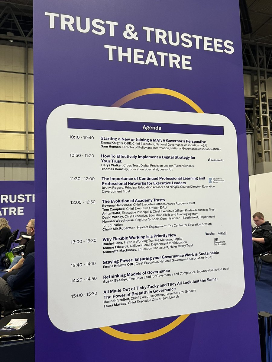 Interesting to visit the Schools & Academies Show today, such a vast range of stands and speakers. Were you or someone in your school/Trust there? Is it a “must attend” event? Interested to know how useful the day is for schools.