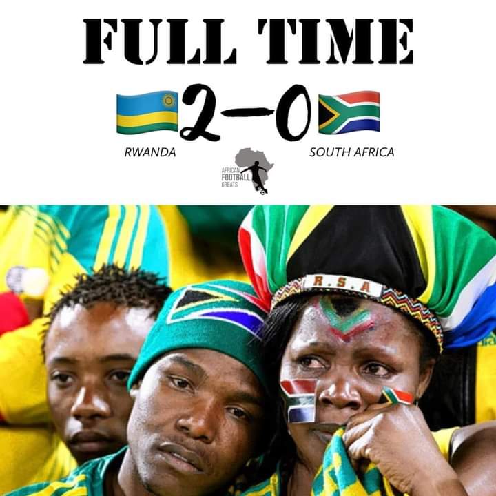 HarareCityFClub's tweet photo. #DelayedPost
Group C ||  in #2026WorldCupQualifiers. 
Rwanda 2-0 South Africa
#SunshineBoys https://t.co/LCGgy3xCz9