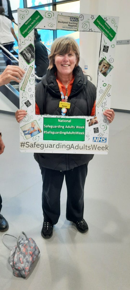 safeguardingpa1's tweet photo. @BlackpoolHosp Safeguarding is everyone's business!  @AnnCraftTrust @HazelHazelgreg @maximiss123 https://t.co/aXONlhtHls