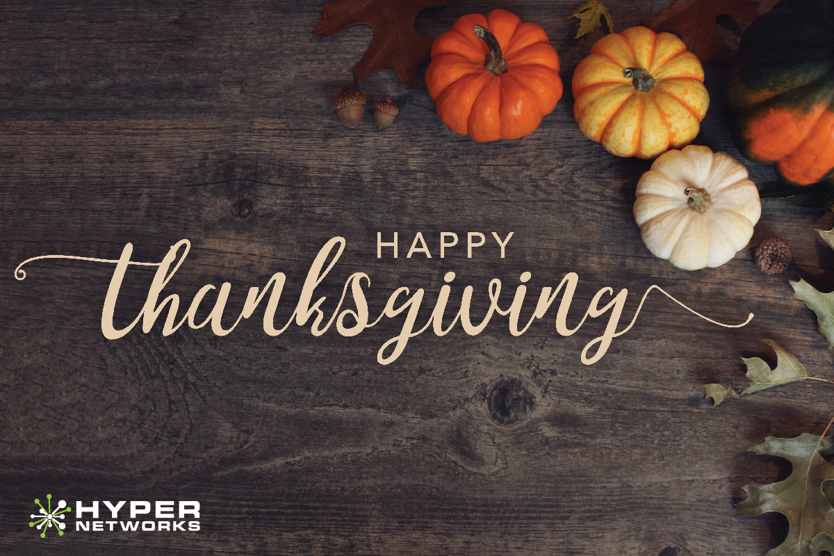 HyperNetworks's tweet image. As we reflect on the past year, we are thankful for the opportunity to serve you. Happy Thanksgiving from our team to yours!