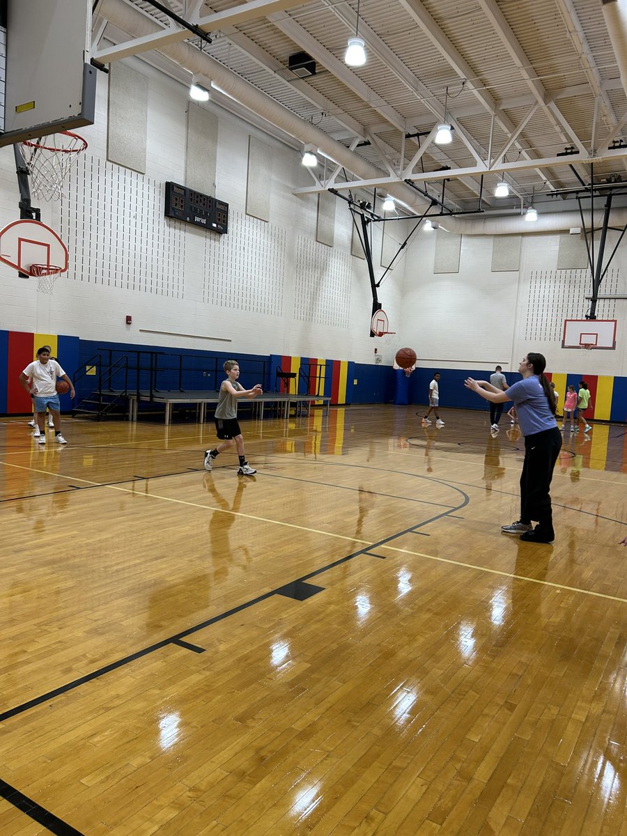 Had some great help for our 5/6 boys &amp; girls NAA travel teams practice this morning!
