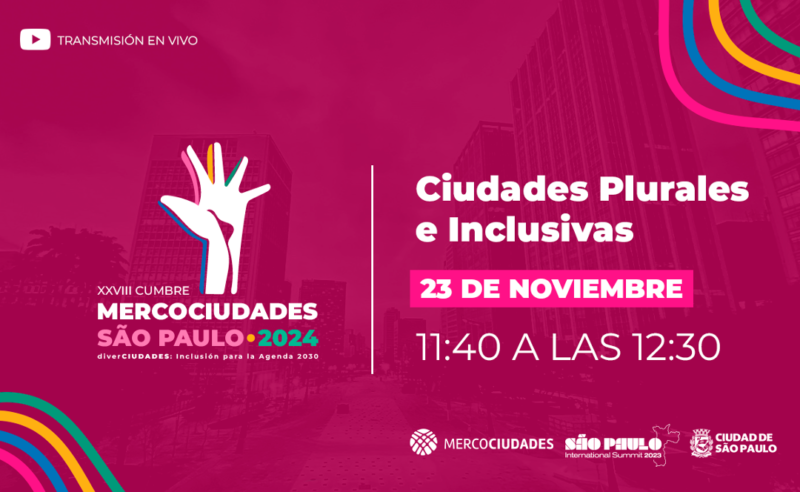 mercociudades's tweet photo. ⚠️Mañana 23/11, de 9 a 12.30h no te pierdas la CEREMONIA DE APERTURA DE LA #CumbreMercociudades, seguida de las plenarias:
🟢ciudades globales y sostenibles
🔵ciudades innovadoras y eficientes
🔴ciudades plurales e inclusivas

👉 https://t.co/shASOQKhMw
👉https://t.co/VgdkW5HJTl https://t.co/qQlDqx1gqj