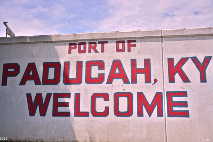 Art of the Day: 'Port Od Paducah, KY Welcome Sign'. Buy at: ArtPal.com/lwooten1990?i=…
