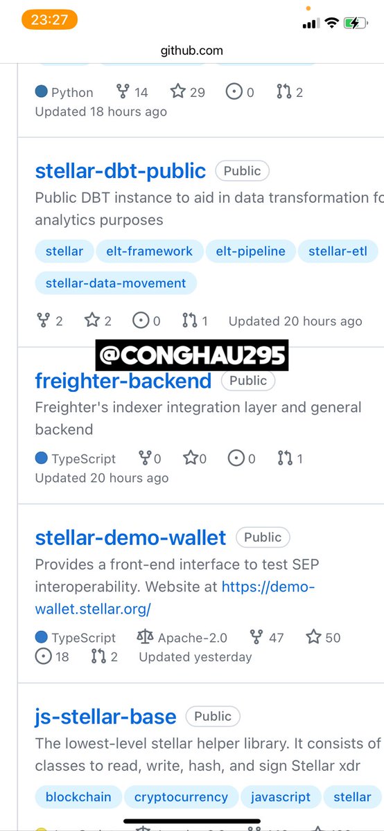 CongHau295's tweet image. Hệ thống stellar đang update tất cả
Hy vọng kịp giao thức 20 để v2 của roadmap được bay cao nha mọi người 
#PiNetwork #picoin #roadmapv2