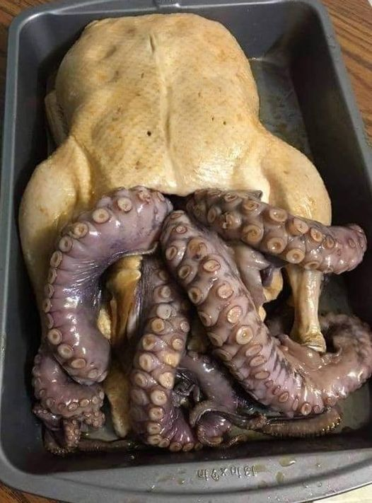 Just to change things up This Thanksgiving, You should try The TurKracken.