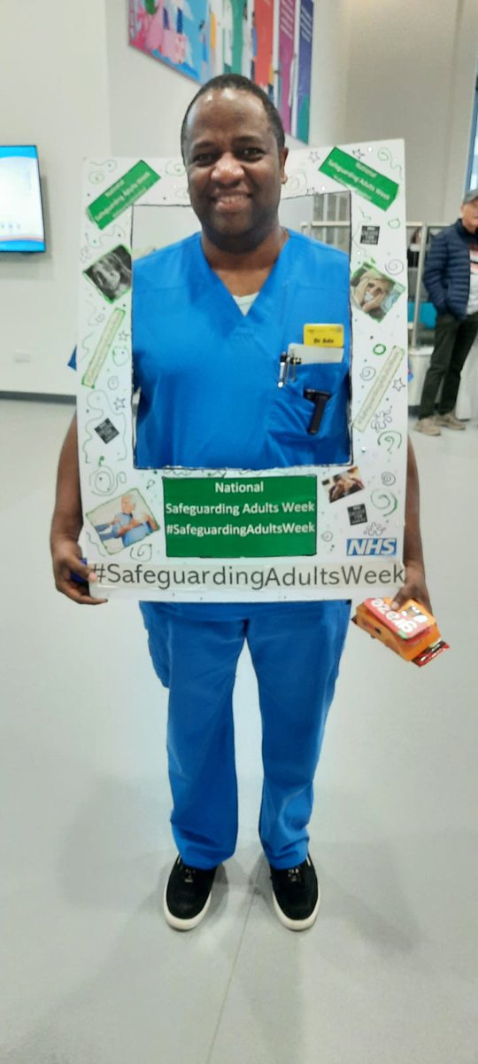 #SafeguardingAdultsWeek @AnnCraftTrust wellbeing means free from abuse and neglect, we pledge to support our most vulnerable patients! @HazelHazelgreg @maximiss123 @BlackpoolHosp